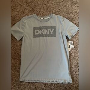 DKNY light Blue Big Boys Casual Top Size Xl 18/20 NWT